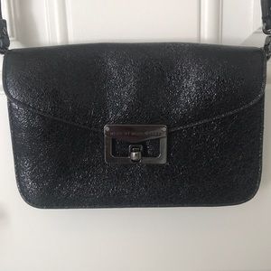 Black Leather Marc by Marc Jacobs Crossbody Bag